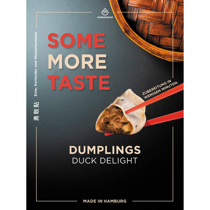 Duck Delight Dumplings (10 Stück) - Dumpling Taxi - SomeDimSum