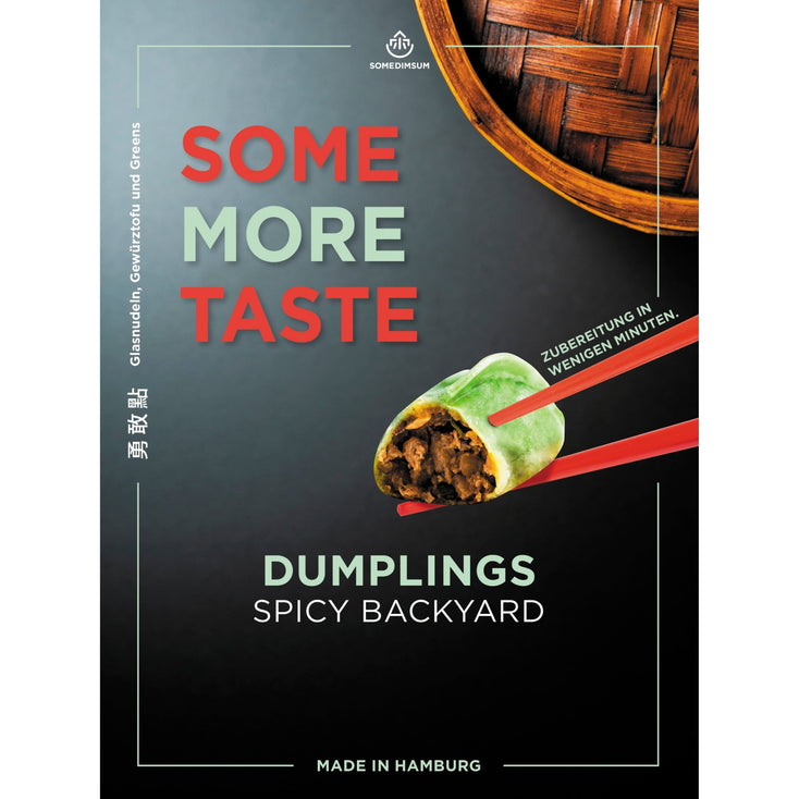 Spicy Backyard Dumplings (10 Stück) - Dumpling Taxi - SomeDimSum