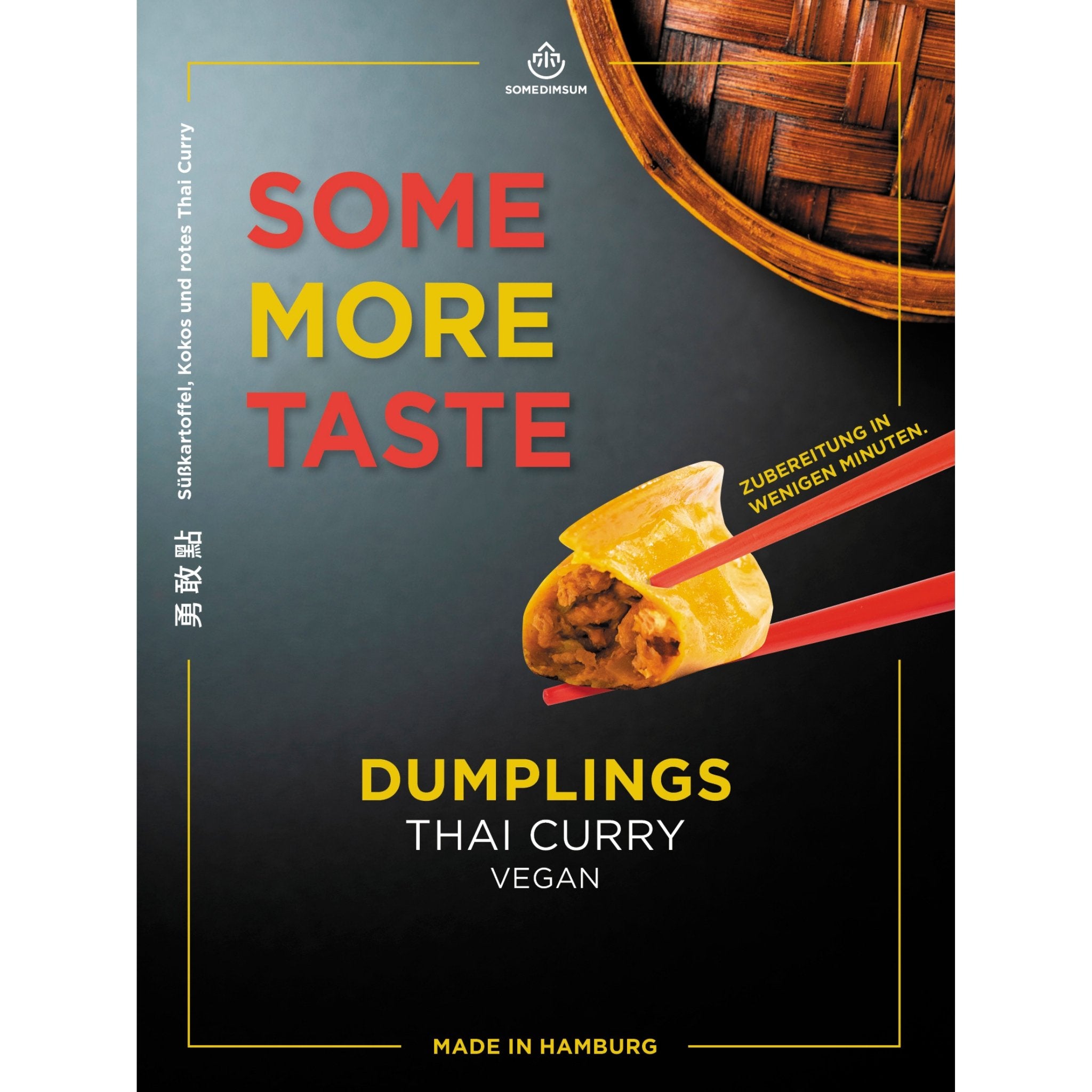 Thai Curry Dumplings - Vegan - (10 Stück) - Dumpling Taxi - SomeDimSum